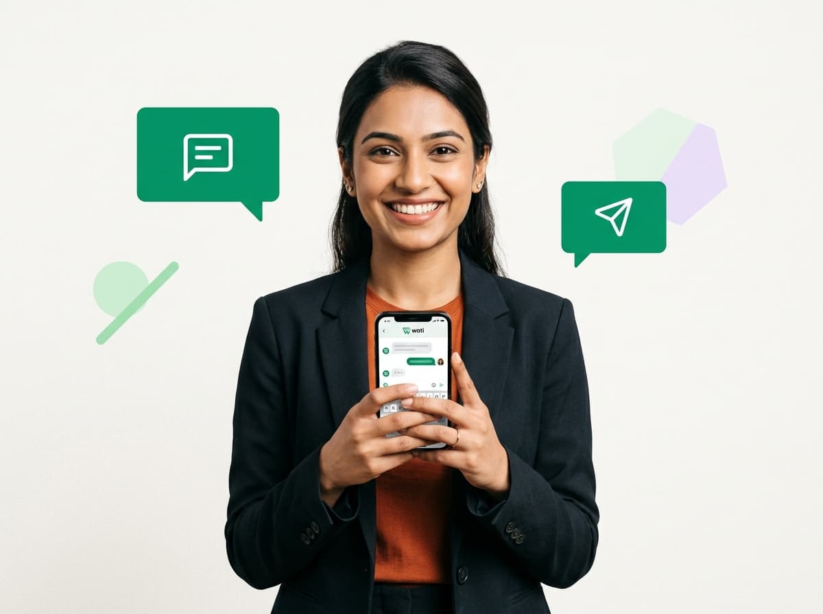 Entrepreneur using WhatsApp LiveChat Widget